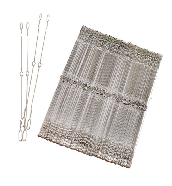 Schacht Inserted Eye Heddles - 9 1/2 inches - Package of 100